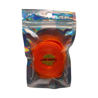 שרוכים שטוחים לסניקרס כתום