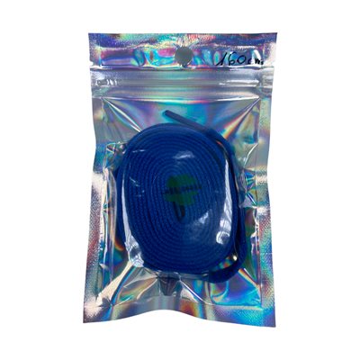 שרוכים שטוחים לסניקרס כחול כהה