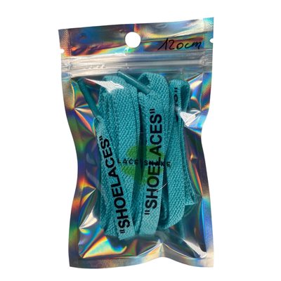 שרוכים שטוחים לנעליים ״SHOELACES” כחול