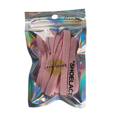 שרוכים שטוחים לנעליים ״SHOELACES” ורוד