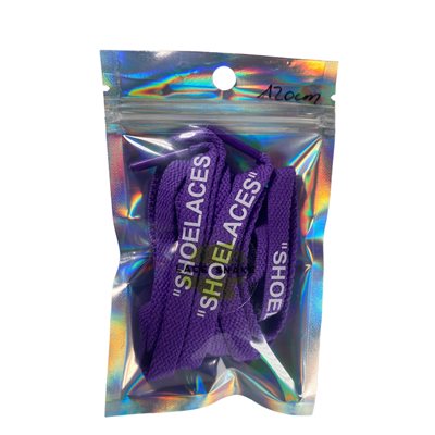 שרוכים שטוחים לנעליים ״SHOELACES” סגול
