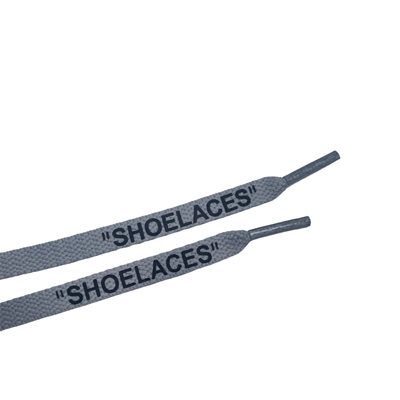 שטוחים ״SHOELACES” אפור