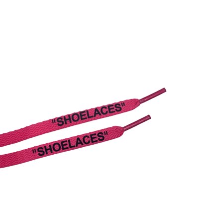 שטוחים ״SHOELACES” ורוד זרחני