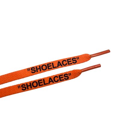 שטוחים ״SHOELACES” כתום זרחני