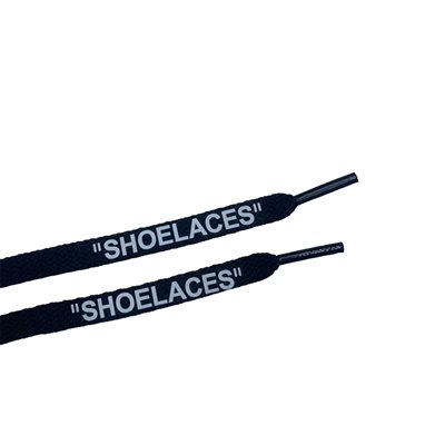שטוחים ״SHOELACES” שחור
