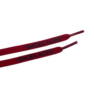 שטוחים ״SHOELACES” אדום