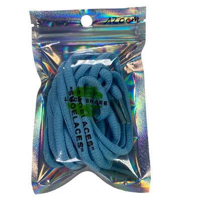שרוכים לנעליים עגולים 6 מ"מ ״SHOELACES” תכלת