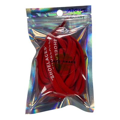 שרוכים לנעליים עגולים 6 מ"מ ״SHOELACES” אדום