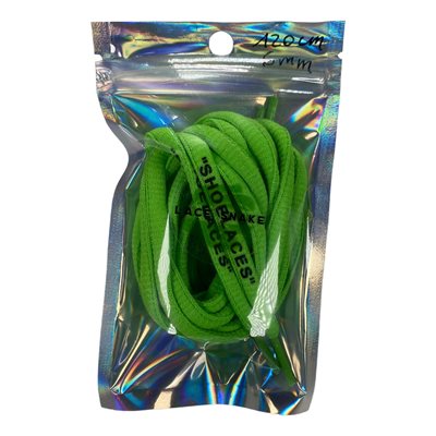 שרוכים לנעליים עגולים 6 מ"מ ״SHOELACES” ירוק