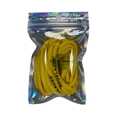 שרוכים לנעליים עגולים 6 מ"מ ״SHOELACES” צהוב