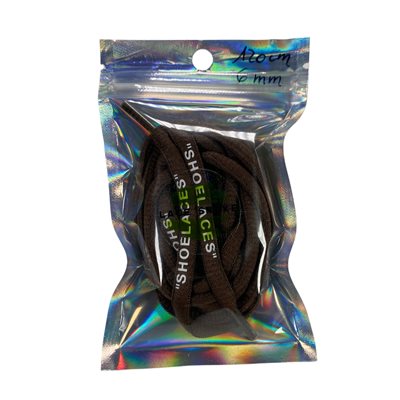 שרוכים לנעליים עגולים 6 מ"מ ״SHOELACES” חום