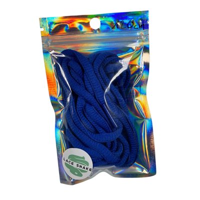 שרוכים לנעליים עגולים 6 מ״מ כחול כהה