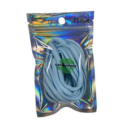 שרוכים לנעליים עגולים 6 מ״מ תכלת