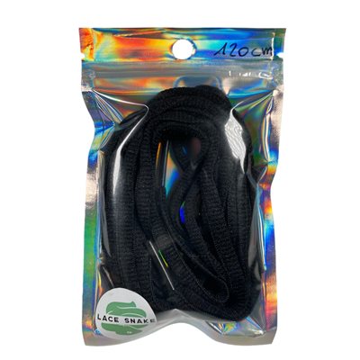 שרוכים לנעליים עגולים 6 מ״מ שחור