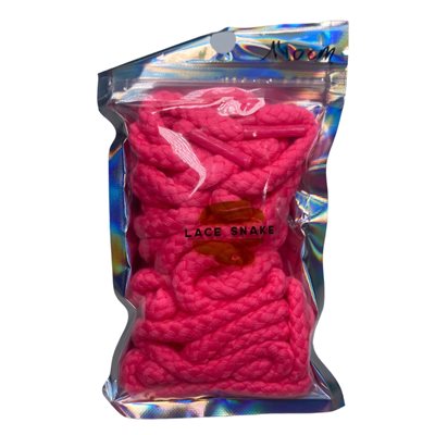 שרוכים לנעליים חוט ורוד זרחני